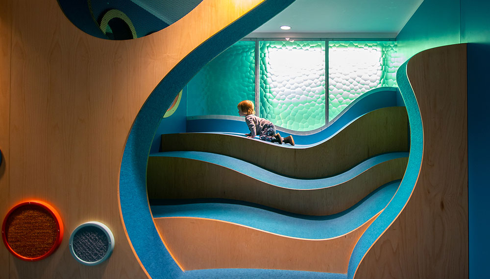 child at daycare