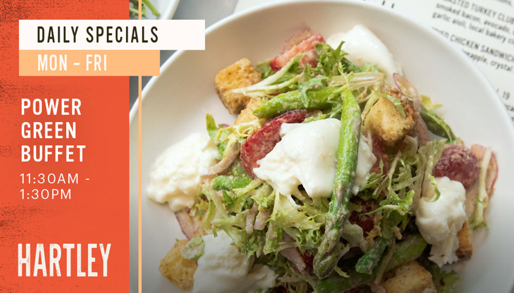 Power Green Buffet web tile with salad image